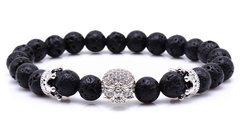Royal Luxury Skull Bracelet (Silver)