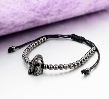 Royal Gladiator Bracelet (Black-Metallic)