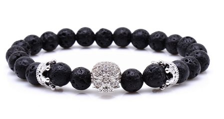 Royal Luxury Skull Bracelet (Silver)