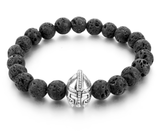 Royal Gladiator Bracelet (silver/black)