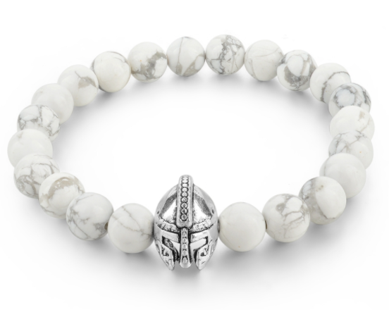 Royal Gladiator Bracelet (silver/White)