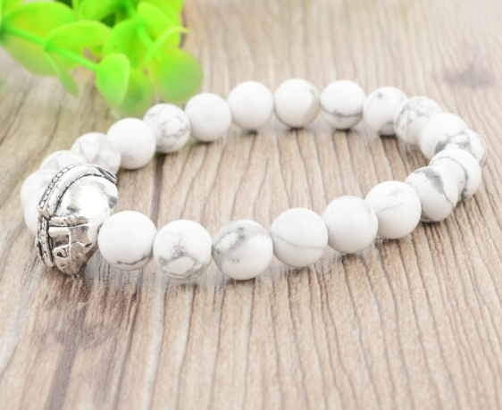 Royal Gladiator Bracelet (silver/White)