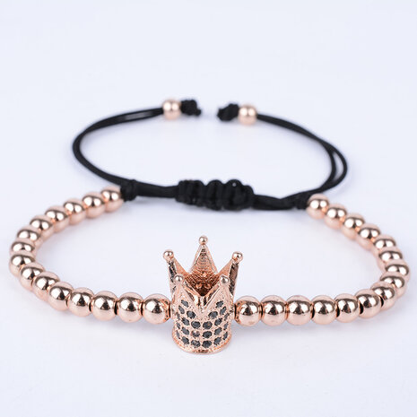 Royal Crown Bracelet (pink)